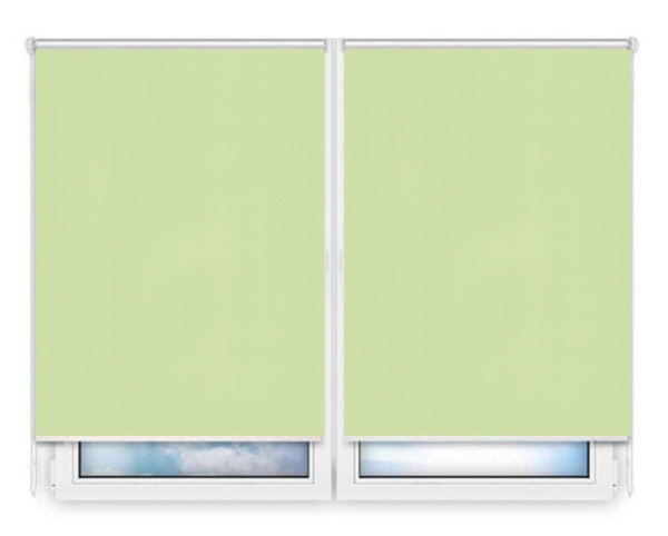 Рулонные шторы Мини Респект-БО-зеленый цена. Купить в «Мастерская Жалюзи»